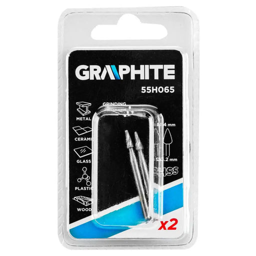 КОМПЛЕКТ ФРЕЗЕРИ 3.2X1.4 MM 2 БРОЯ GRAPHITE 55H065