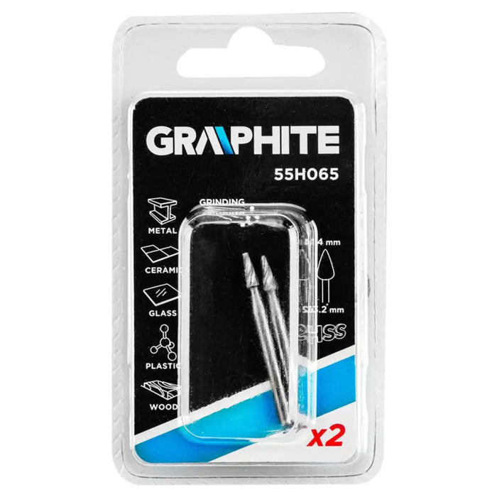 КОМПЛЕКТ ФРЕЗЕРИ 3.2X1.4 MM 2 БРОЯ GRAPHITE 55H065