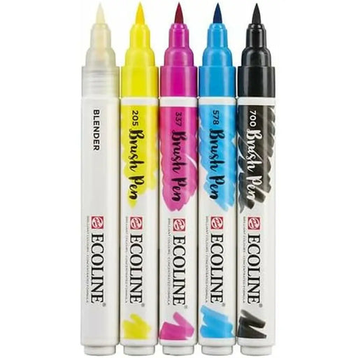 Комплект Химикали с Филц Talens Ecoline BRUSH PEN