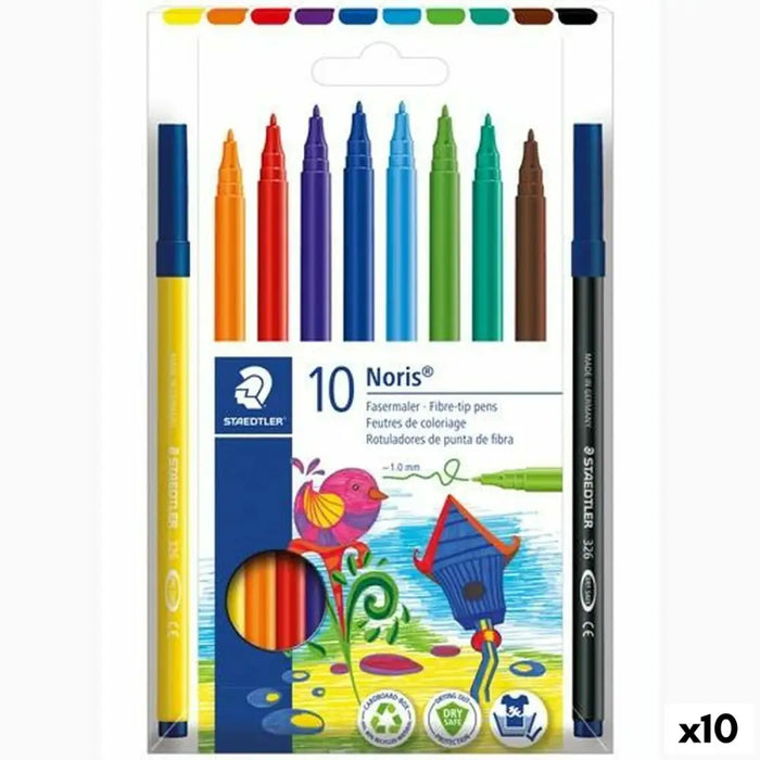 Комплект Химикали с Филц Staedtler Noris 326 Многоцветен