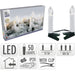 КОМПЛЕКТ КОЛЕДНИ СВЕЩИ 50LED AGX200040