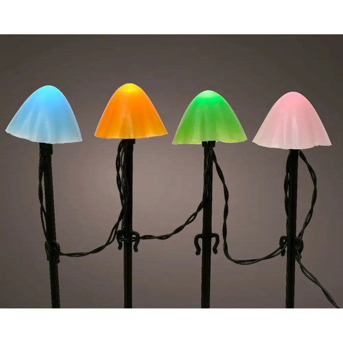 Комплект LED градински Колове Lumineo 491763 Mini Гъба