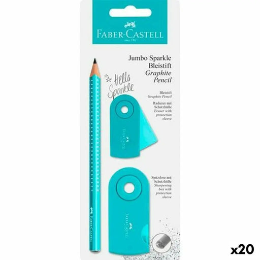 Комплект Молив Faber-Castell цвят тюркоаз (3 Части) (20