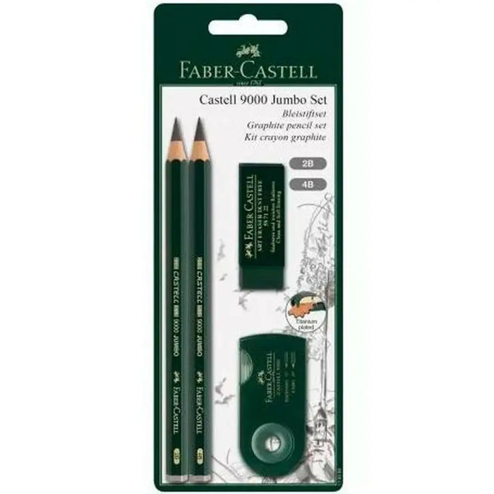 Комплект Молив Faber-Castell Черен (5 броя)