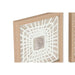 Комплект от 4 снимки Home ESPRIT хартия Кристал 22 x 2 x 22