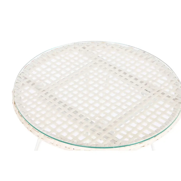 Комплект от маса с 2 стола DKD Home Decor 56 x 57,5 x 82 cm