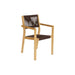 Комплект от маса с 4 стола DKD Home Decor 90 x 90 x 75 cm