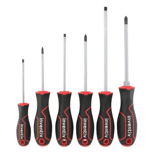КОМПЛЕКТ ОТВЕРТКИ PH1 6Ч. INVENTIV