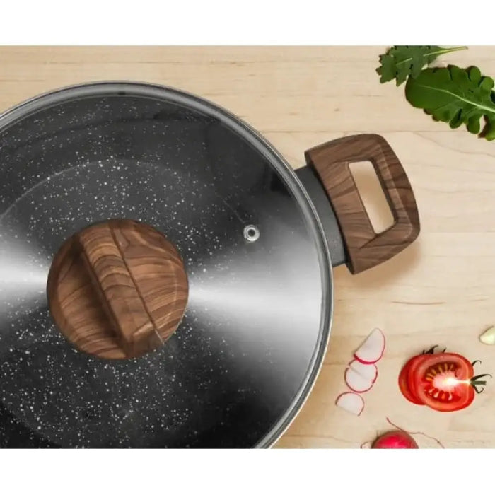 Комплект съдове за готвене Smile MGK-24 от 7 части с дълбок