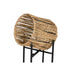 Комплект саксии Home ESPRIT Черен Метал влакно 23 x 23 x