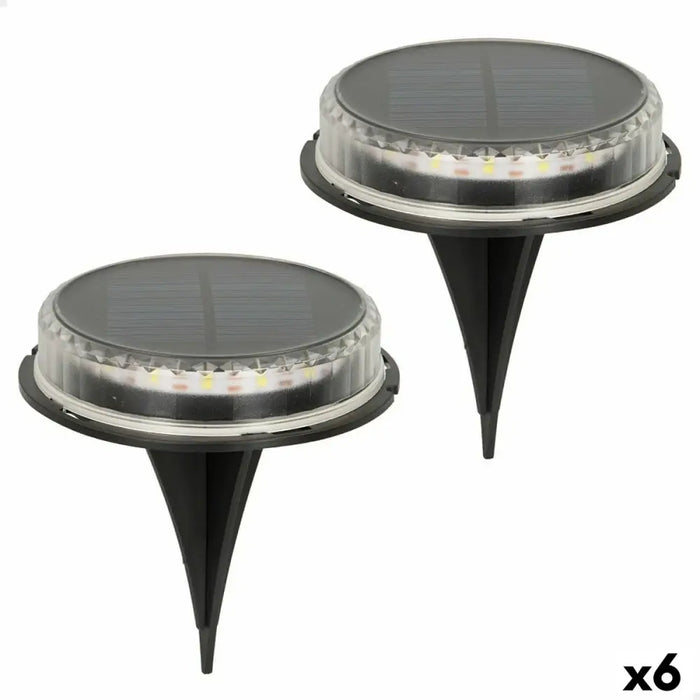 Комплект слънчеви градински колове Aktive 2 Части Пластмаса