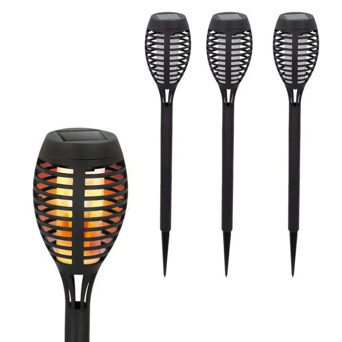 Комплект слънчеви градински фенери Aktive Пластмаса 7,5 x