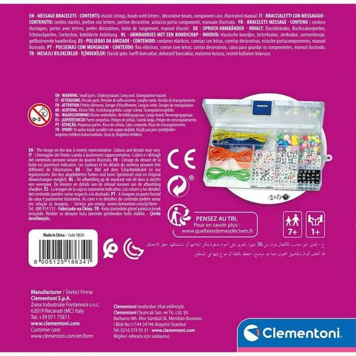 Комплект за Правене на Гривна Clementoni