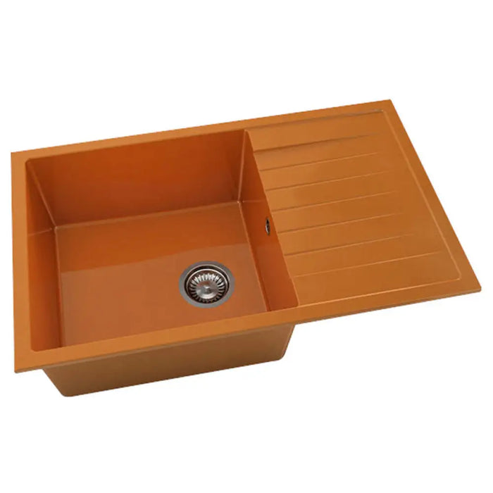 КОМПОЗИТНА КУХНЕНСКА МИВКА 80X49 CM. FAT 228 ПОЛИМЕРМРАМОР