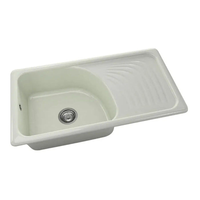 КОМПОЗИТНА КУХНЕНСКА МИВКА 90X49 CM. FAT 205 ПОЛИМЕРМРАМОР