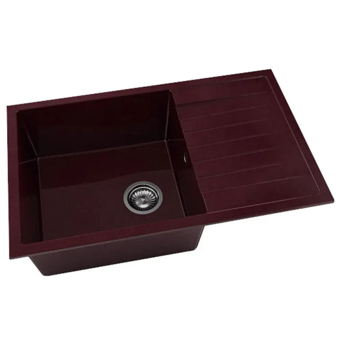 КОМПОЗИТНА КУХНЕНСКА МИВКА 80X49 CM. FAT 228 ПОЛИМЕРМРАМОР