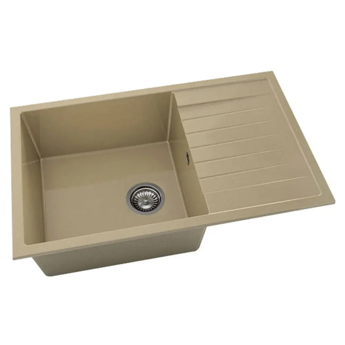 КОМПОЗИТНА КУХНЕНСКА МИВКА 80X49 CM. FAT 228 ПОЛИМЕРМРАМОР