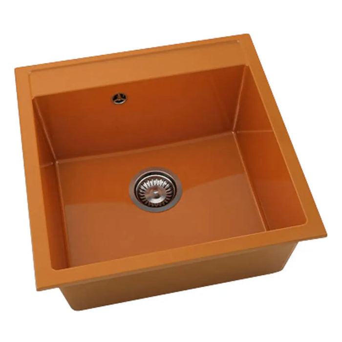 КОМПОЗИТНА КУХНЕНСКА МИВКА 51X51 CM. FAT 225 ПОЛИМЕРМРАМОР