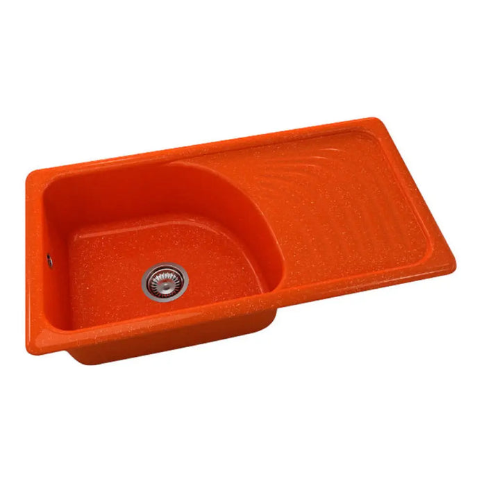 КОМПОЗИТНА КУХНЕНСКА МИВКА 90X49 CM. FAT 205 ПОЛИМЕРМРАМОР