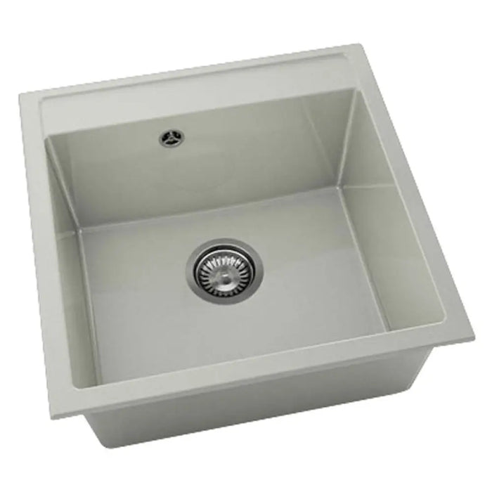 КОМПОЗИТНА КУХНЕНСКА МИВКА 51X51 CM. FAT 225 ПОЛИМЕРМРАМОР