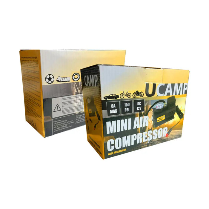 КОМПРЕСОР 12V 150PSI UCAMP HD-10348