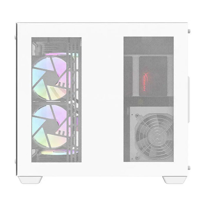 Компютърна кутия Darkflash C285 с лого бяла