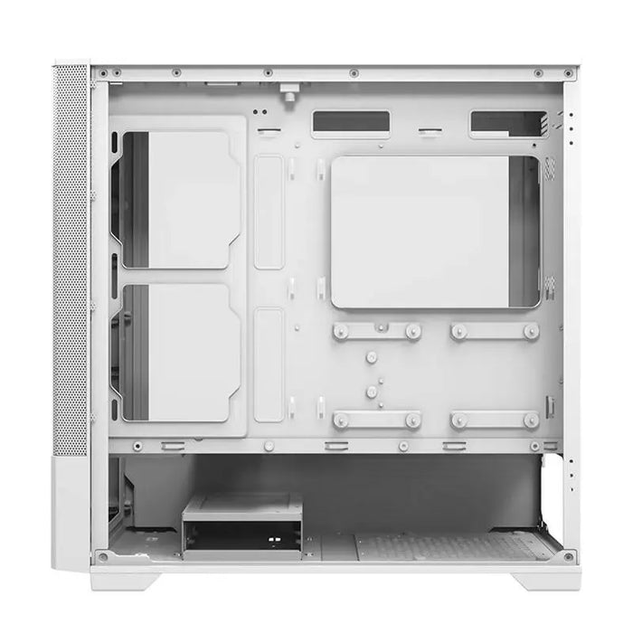 Компютърна кутия Darkflash DK415 + 2 вентилатора бяла