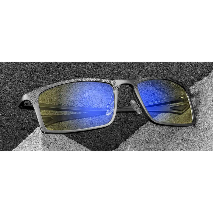 Компютърни очила GUNNAR Plaid Graphite - Amber
