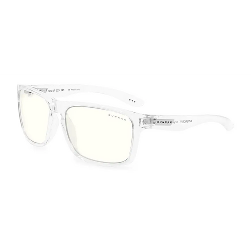 Компютърни очила GUNNAR Intercept Crystal Clear Бял