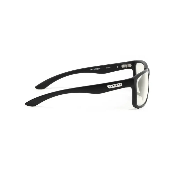 Компютърни очила GUNNAR INTERCEPT Onyx Clear Natural Черен