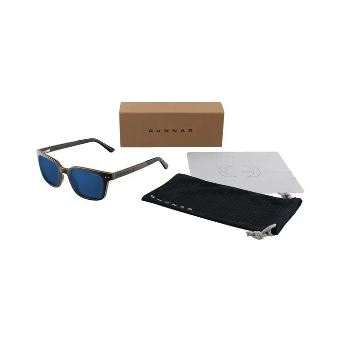 Компютърни очила GUNNAR Muir Ebony (wood) Sun