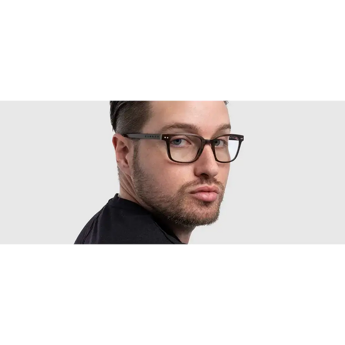 Компютърни очила GUNNAR Muir Ebony (wood) Clear Pro