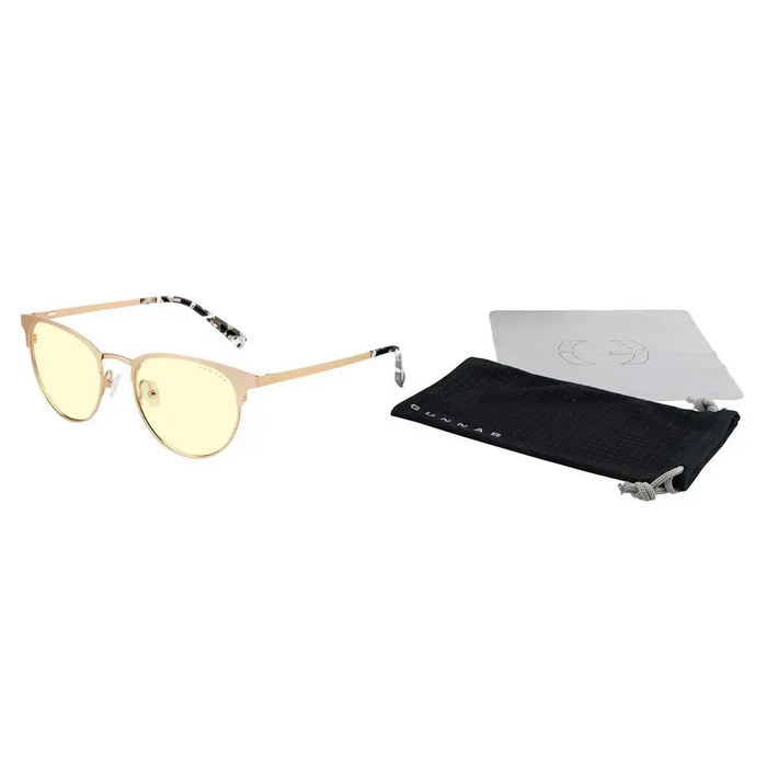 Компютърни очила GUNNAR Apex Gold/Marble Amber