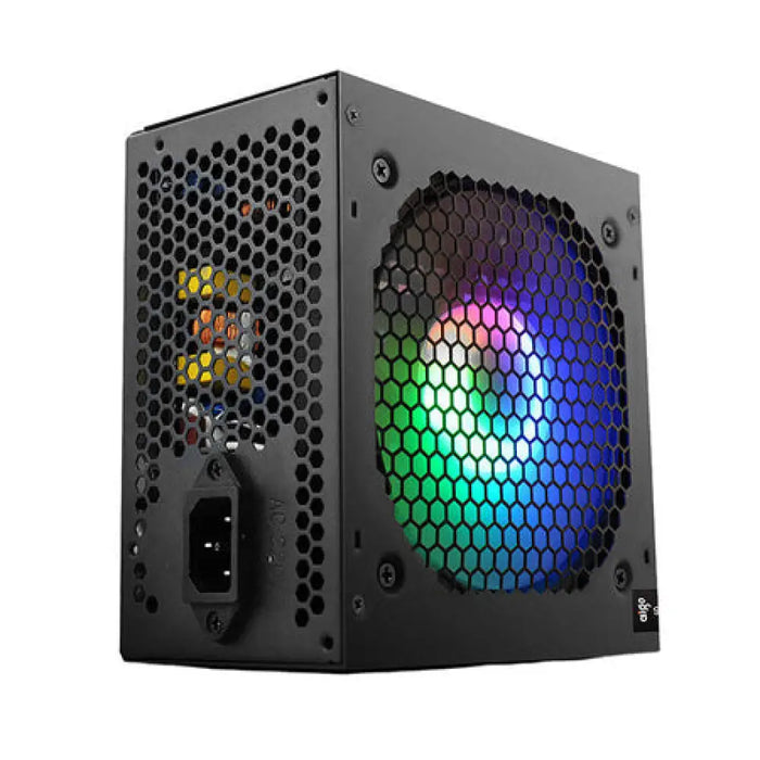 Компютърно захранване Aigo AK600 RGB (черно)