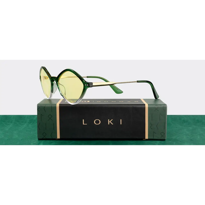 Компютърни очила GUNNAR Loki Asgard Edition - Emerald Gold
