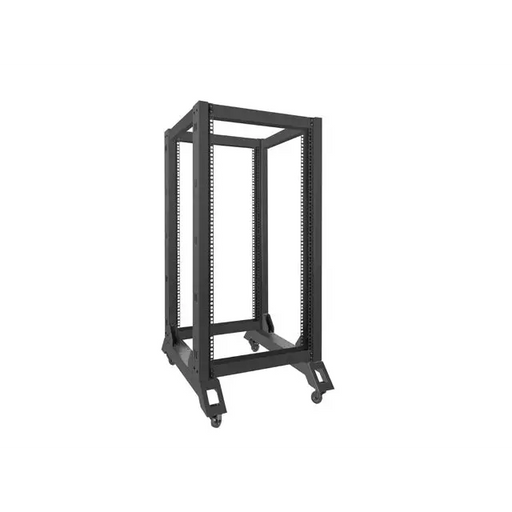 Комуникационен шкаф Lanberg open rack 22U 600x800 black