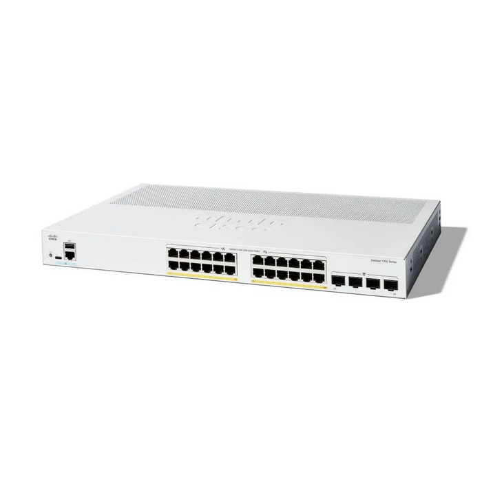 Комутатор Cisco Catalyst 1200 24-port GE PoE 4x1G SFP