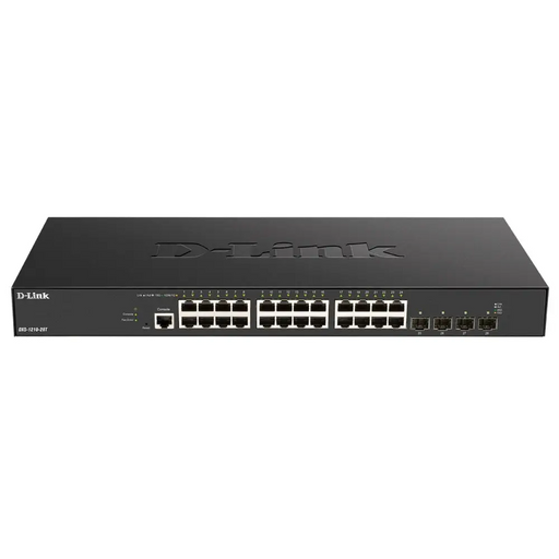 Комутатор D - Link 24 x 10G Base - T ports + 4