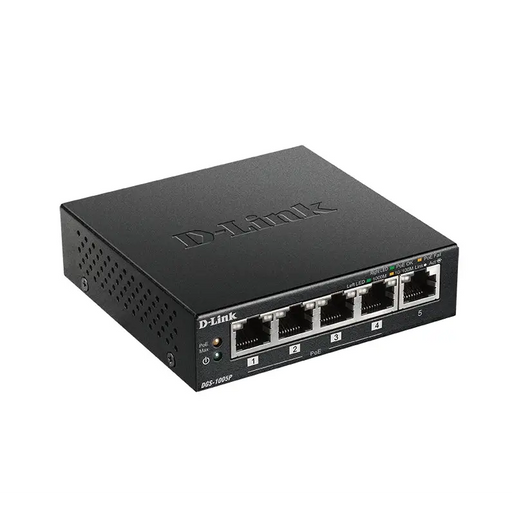 Комутатор D - Link 5 - Port Desktop Gigabit PoE + Switch