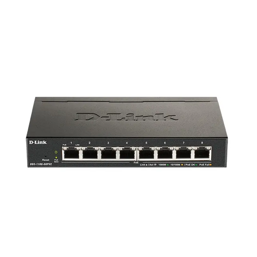 Комутатор D - Link 8 - Port PoE Gigabit Smart Switch