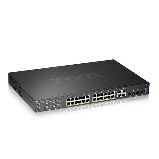 Комутатор ZyXEL GS2220 - 28HP EU region 24 - port