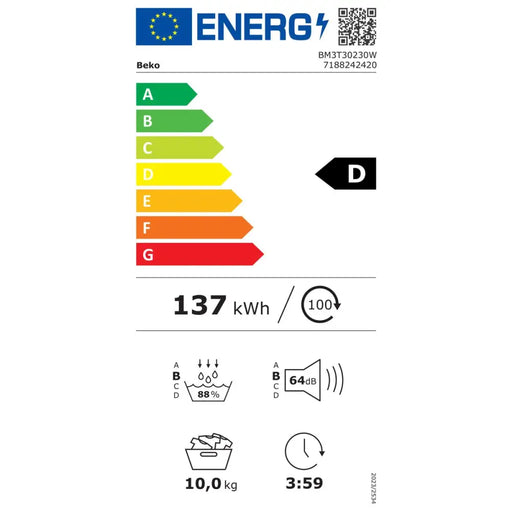 Кондензационна сушилня BEKO BM3T30230W