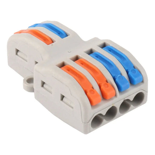 КОНЕКТОР ДВУПОСОЧЕН 2P-4P 1 БРОЙ D-IL