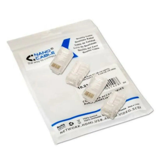 Конектор RJ45 категория 5 UTP NANOCABLE 10.21.0102 100 100