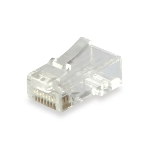 Конектор RJ45 категория 6 UTP Equip 121144 Прозрачен 100