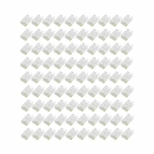 Конектор RJ45 категория 6 UTP Aisens A139-0657 Прозрачен