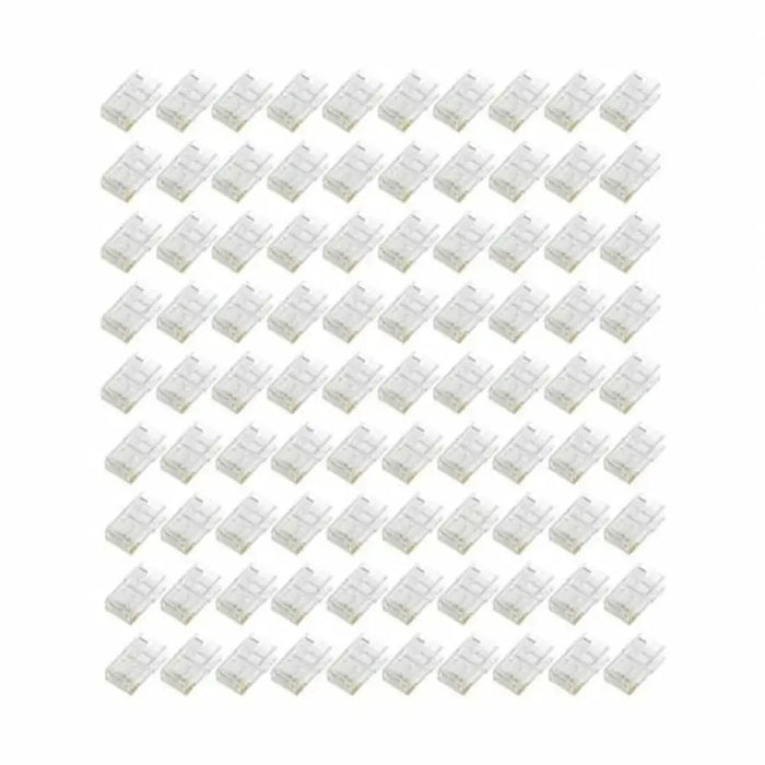 Конектор RJ45 категория 6 UTP Aisens A139-0657 Прозрачен