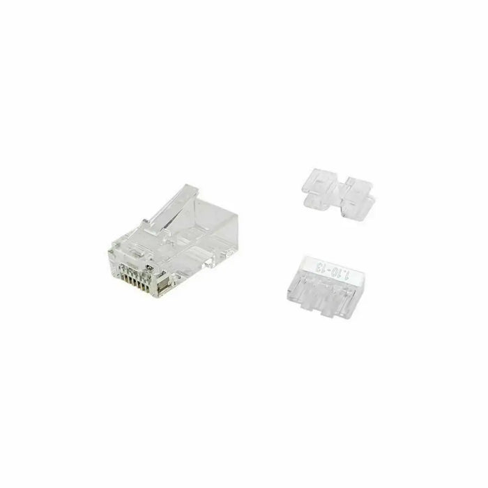 Конектор RJ45 категория 6 UTP Equip 121146 Прозрачен 100