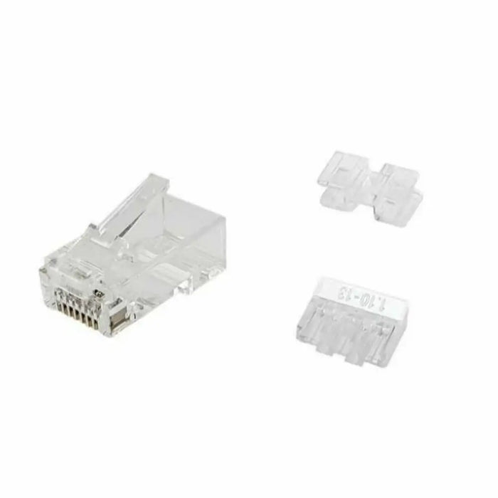 Конектор RJ45 категория 6 UTP Equip 121146 Прозрачен 100
