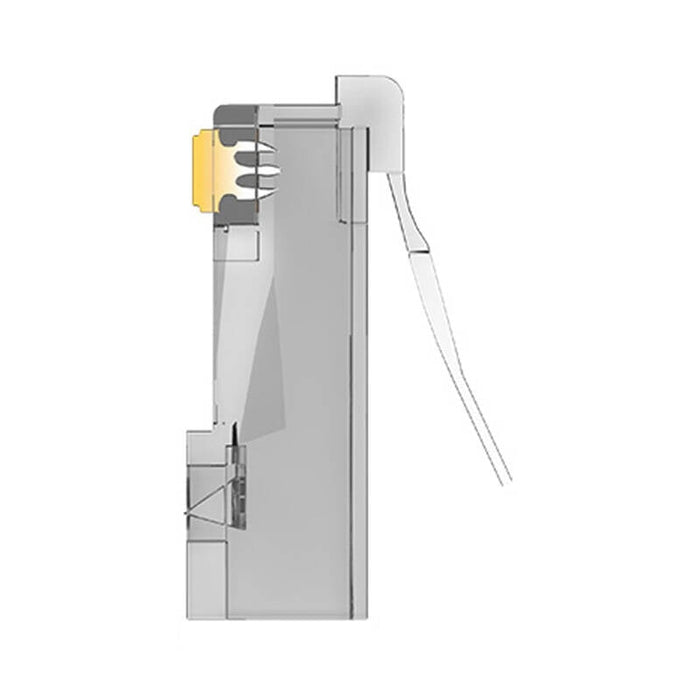 Конектор Vention IDAR0-10 RJ45 Cat.5E FTP прозрачен 10бр.